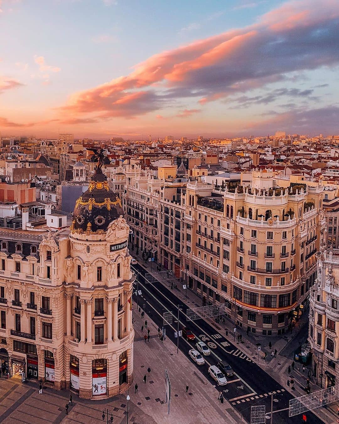 New York City to Madrid